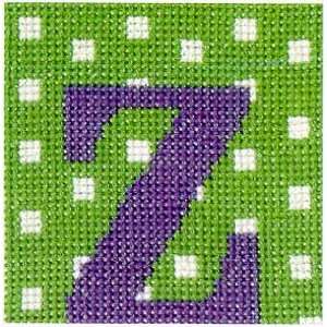  Just Letters Z   Cross Stitch Pattern Arts, Crafts 