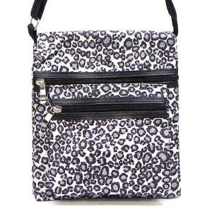  Black Leopard Handbag & Cross body Bag 