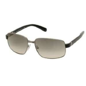 Prada Sunglasses PR52NS / Frame Gunmetal Lens Crystal Gray Gradient