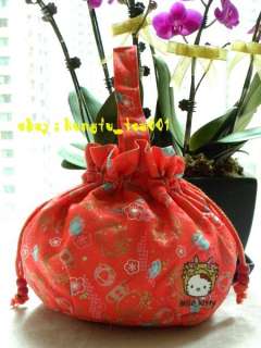   DRAGON HEAD Drawstring Tote Bag HandBag Purse Lunch Bento Bag  