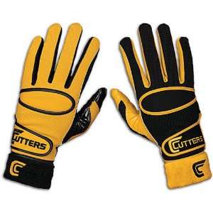  Cutters Yin Yang WR Football Gloves   Gold Small Sports 