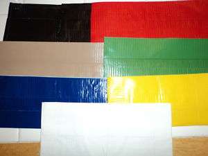 Colored Duct tape Wallets With 4 credit card sleeves  