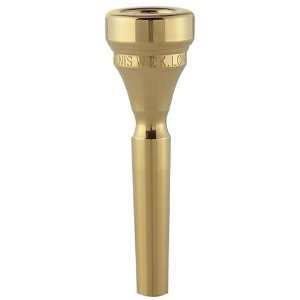  Denis Wick 1.25CV Gold plated Trumpet Mouthpiece Musical 