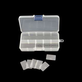 Small Plastic Individual Compartments Parts Box Storage  