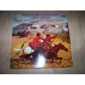 EMX 2119 ARAM KHACHATURIAN Spartacus/Gayaneh LSO LP Aram Khachaturian 