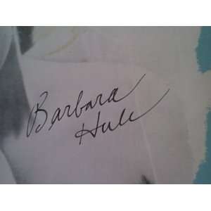 Hale,Barbara Unchained Melody 1955 Sheet Music Signed Autograph 