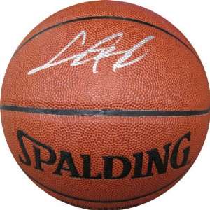 Chris Bosh Autographed Indoor/Outdoor Basketball (JSA)   Autographed 