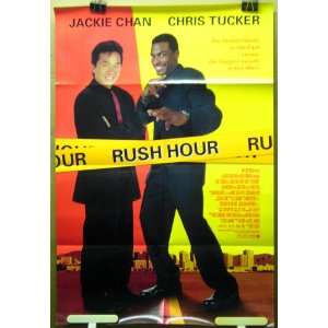    Movie Poster Rush Hour Jackie Chan Chris Tucker 92 