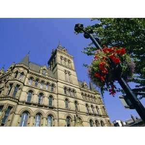  Town Hall and St. Peters Square, Manchester, England, UK 