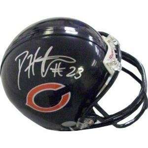 Devin Hester Signed Mini Helmet   Autographed NFL Mini Helmets