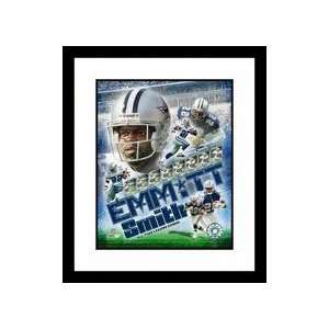 Emmitt Smith Dallas Cowboys NFL Legends Collage Framed 8 x 10 