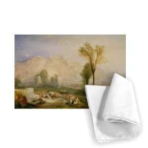   Harold, 1835 by Joseph Mallord William Turner   Tea Towel 100% Cotton