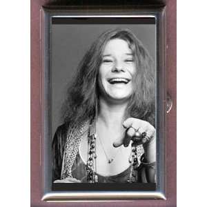 JANIS JOPLIN GREAT SMILING PHOTO Coin, Mint or Pill Box Made in USA
