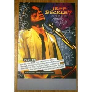 Jeff Buckley Grace Around The World 11 by 17 inch promotional poster