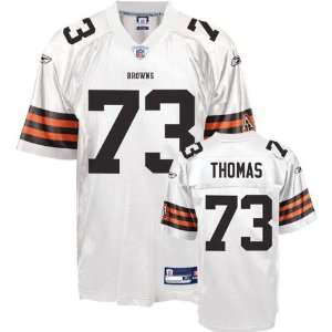  Joe Thomas #73 Cleveland Browns Replica NFL Jersey White 