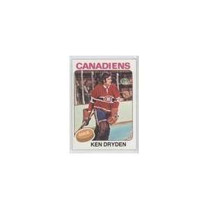  1975 76 Topps #35   Ken Dryden Sports Collectibles