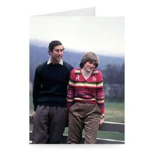 Prince Charles & Lady Diana   Greeting Card (Pack of 2)   7x5 inch 