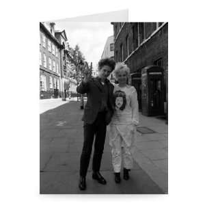  Vivienne Westwood with Malcolm McLaren   Greeting Card 