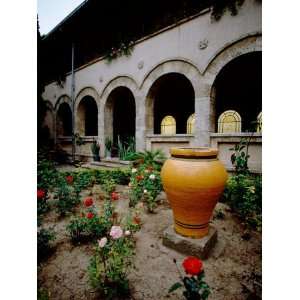  Rose Garden Courtyard of St. Marys Monastery, Constanta 