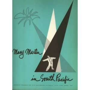 Mary Martin in South Pacific, Souvenir Program and 20th Anniversary 