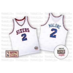   Philadelphia Sixers 1983 Home Jersey   Moses Malone