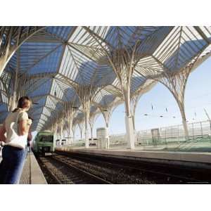  The Modern Oriente Railway Station, Designed by Santiago Calatrava 