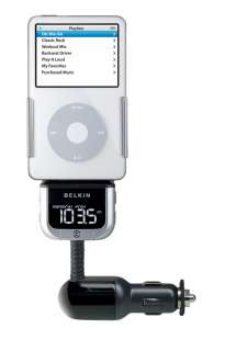 Belkin TuneBase FM Transmitter with ClearScan for iPod  new  