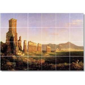 Thomas Cole Historical Kitchen Tile Mural 12  17x25.5 using (24) 4 