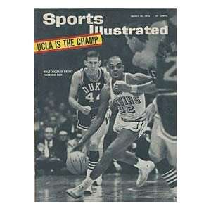 Walt Hazzard Unisgned Sports Illustrated  Mar 30 1964   NBA Magazines 
