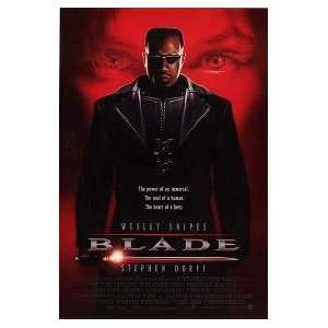  Blade Wesley Snipes Movie Poster