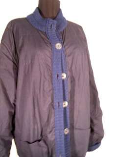 Reversible Womens Blue Coat/Jacket , Size Medium  