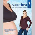 Black Maternity Superbra Bra Pregnancy Medium / Large