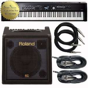  Roland RD 700NX Digital Piano 88 Keyboard With KC 350 AMP 