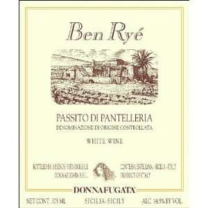 2009 Donnafugata Ben Rye Passito di Pantelleria Naturally Sweet White 