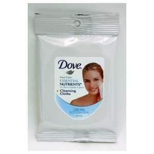  Dove Cleansing Cloths   5 pack (case of 24) Beauty