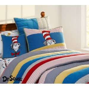  Dr. Seuss Kids Room Quilted Bedding, Twin Bed Quilt Set 