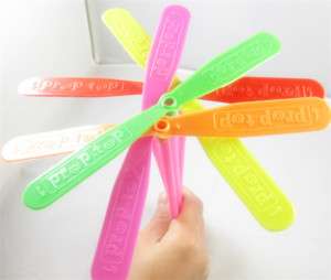 10pcs Arrow Helicopter Sky Toy Boomerang Games Gadget  
