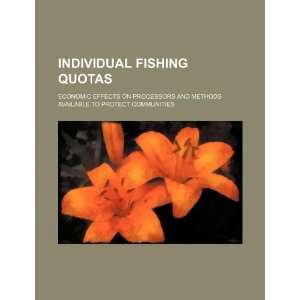  Individual fishing quotas economic effects on processors 