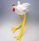 NEW Velvet Chicken Rooster Hat Mask bird beak costume  
