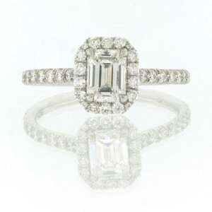  1.51ct Emerald Cut Diamond Engagement Anniversary Ring 