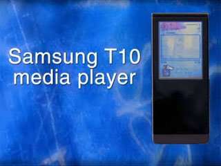  Samsung T10 4 GB Slim Portable Media Player with Bluetooth 
