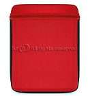 HP TouchPad TABLET PC RED PROTECTIVE CARRYING CASE #1 ON 