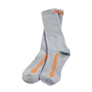 Easton Synergy Ice Hockey Skate Socks, S M L, White / Grey, New, Free 