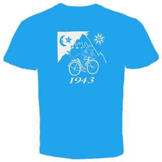 LSD Dr Hoffman T Shirt 1943 Bike Acid Party Trance  