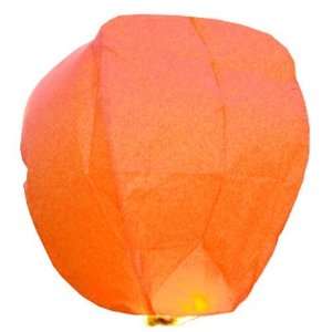  10pc Fire Sky Lantern (Kongming Lantern) Orange Sports 