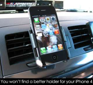 Vent Clipped Car Mount Holder for Apple iPhone 4  