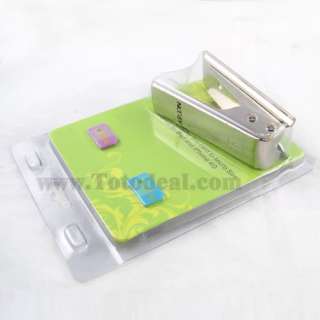 Sim Card to Micro Cutter+2 Adapter for ipad iphone 4G 3G  