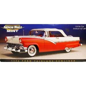  American Muscle Mint 1956 Ford Fairlane Sunliner 