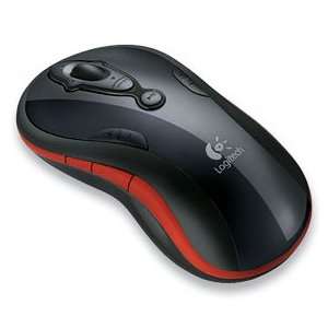  Logitech MediaPlay Cordless Mouse  Red Electronics