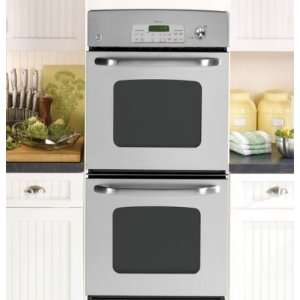 GE JKP35SPSS 27 7.6 cu. Ft. Double Electric Wall Ovens   Stainless 